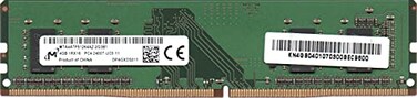Micron 4GB PC42400 DDR4 288Pin Desktop Dimm Memory Module Mfr PN MTA4ATF51264AZ2G3B1