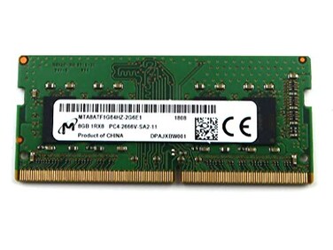 Micron MTA8ATF1G64HZ2G6E1 8GB DDR4 2666MHz Memory Module Memory Modules 8GB 1x8GB DDR4 2666MHz 260pin SODIMM
