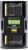 NEMIX RAM 16GB 1X16GB DDR4 2666MHz PC421300 2Rx8 12V CL19 260PIN ECC Unbuffered SODIMM Workstation NAS Memory
