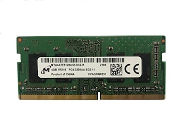 MICRON 4GB DDR4 3200MHz PC425600 12V 1R x 16 SODIMM Laptop RAM Memory Module MTA4ATF51264HZ3G2J1 OEM Package