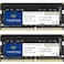 Timetec 16GB KIT 2x8GB DDR4 2400MHz PC42400T PC419200 SODIMM Laptop RAM 260Pin 12V CL17 NonECC Unbuffered Memory Module for Laptop Notebook Mini PC AllinOne