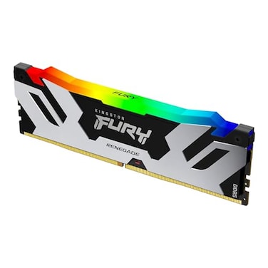 Kingston FURY Renegade RGB 32GB 2x16GB 6400MTs DDR5 CL32 DIMM Desktop Memory Kit of 2 Intel XMP 30 Overclocking Stability KF564C32RSAK232
