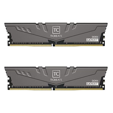 TEAMGROUP TCreate Expert overclocking 10L DDR4 64GB Kit 2 x 32GB 3200MHz PC4 25600 CL16 Desktop Memory Module Ram TTCED464G3200HC16FDC01