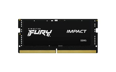 Kingston FURY Impact 32GB 5600MTs DDR5 CL40 Laptop Memory Single Module Lower Power Comsumption Intel XMP 30 Plug N Play KF556S40IB32