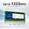 Timetec 32GB KIT4x8GB DDR3 DDR3L 1333MHz PC310600 NonECC Unbuffered 15V 135V CL9 2Rx8 Dual Rank 204 Pin SODIMM Laptop Notebook PC Computer Memory RAM Module Upgrade32GB KIT4x8GB