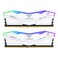 TEAMGROUP TForce Delta RGB DDR5 Ram 48GB 2x24GB 7200MHz PC557600 CL34 ADIE Desktop Memory Module Ram for 600 700 Series Chipset XMP 30 Ready White FF4D548G7200HC34ADC01