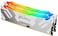 Kingston FURY Renegade White RGB 32GB 2x16GB 6400MTs CL32 DDR5 DIMM Infrared Syncing FURY CTRL Software Overclocking Intel XMP 30 Kit of 2 KF564C32RWAK232