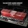 TEAMGROUP TForce Vulcan DDR5 32GB 2x16GB 6400MHz PC551200 CL32 Desktop Memory Module Ram for 600 700 Series Chipset XMP 30 Red FLRD532G6400HC32ADC01