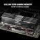 TEAMGROUP TForce Vulcan DDR5 32GB 2x16GB 6400MHz PC551200 CL32 Desktop Memory Module Ram for 600 700 Series Chipset XMP 30 Black FLBD532G6400HC32ADC01