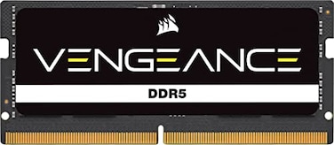 CORSAIR Vengeance SODIMM DDR5 RAM 32GB 1x32GB Up to 5600MHz CL48 Intel XMP 30 Desktop Computer Memory Black CMSX32GX5M1A5600C48