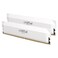 Crucial Pro DDR5 RAM 64GB Kit 2x32GB 6400MHz CL40 Overclocking Desktop Gaming Memory Intel XMP 30 AMD Expo Compatible White CP2K32G64C40U5W