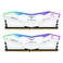 TEAMGROUP TForce Delta RGB DDR5 Ram 32GB 2x16GB 6000MHz PC548000 CL38 Intel XMP 30 AMD Expo Compatible Desktop Memory Module Ram White FF4D532G6000HC38JDC01