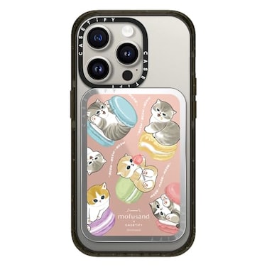 CASETiFY Snappy Card Holder Stand Compatible with Magsafe Do Nothing or Macaroon Silver Mirror