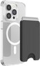 PopSockets Phone Wallet for MagSafe Phone Card Holder without Grip Black