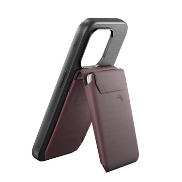 Peak Design Mobile Stand Wallet Eclipse Slim Profile OnDemand Stand Weatherproof Nylon Fabric Connects to Mobile Cases MagSafe Compatible for iPhone Samsung and Google Phones