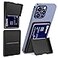Asstar Magnetic Wallet Compatible with MagSafe Wallet Adjustable Wallet Stand for Apple Wallet Mag Safe Magnetic Card Holder Wallet for iPhone 15141312 Series Twill PU Leather 3 CardsBlack