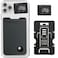 Gecko Travel Tech A Card Holder Phone Wallet Stick on Credit Card Holders Universal to Any Cell Phone 8 Ball