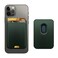 iLodn Magnetic Wallet Compatible with MagSafe for iPhone 17 16 15 14 13 12 Pro Max Air Plus Model Mag 3 Safe Card Holder Stick on Accessories for Cell Phone Case Forest