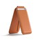 Satechi Magnetic Magsafe Wallet Double Flap Stand Card Holder 4 Slots with Front NFC PassThrough Adjustable Phone Attachment for iPhone 171615141312 Travel Accessory Orange