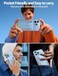 HiWe for MagSafe Wallet 9Card Holder RFID Blocking Privacy Flap Strong Magnet for iPhone 1217 Series ID Window 3 Slot