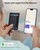 ExtreLife MagSafe Wallet Work with Apple Find My Magnetic Phone Wallet Stand for iPhone 171615141312 Series 8 Card Holder RFID Blocking Rechargeable Classic Black