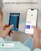 ExtreLife MagSafe Wallet Work with Apple Find My Magnetic Phone Wallet Stand for iPhone 171615141312 Series 8 Card Holder RFID Blocking Rechargeable Blue