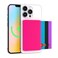FELONY CASE Neon Pink MagSafe Wallet Magnetic Card Holder Designed for iPhone Air 17 16 iPhone 15 iPhone 14 iPhone 13 iPhone 12 Pro Pro Max Mini and Plus Fits 3 Cards