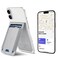 ExtreLife MagSafe Wallet Work with Apple Find My Magnetic Phone Wallet Stand for iPhone 171615141312 Series 8 Card Holder RFID Blocking Rechargeable Grey