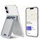 ExtreLife MagSafe Wallet Work with Apple Find My Magnetic Phone Wallet Stand for iPhone 171615141312 Series 8 Card Holder RFID Blocking Rechargeable Grey