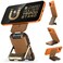 SUPCASE for MagSafe Wallet with Stand Magnetic Genuine Leather Wallet for Men Hold 5 Cards Adjustable Stand RFID Blocking Phone Card Holder Tripod for iPhone 171615141312 Series Brown