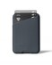 Mujjo Full Leather Magnetic Wallet for iPhone ThreeCard EasyAccess Design Made from Luxurious Leather Microfiber Slim Secure Design Basalt