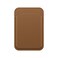 CASETiFY Snappy BioVeg Tumbled Wallet Compatible with Magsafe Tan