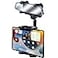 kelofam Phone Mount for CarCar Rear View Mirror Phone Holder Multifunctional 360Rotatable and Retractable Tablet Holder for CarSuitable for iPhoneiPadSamsung Z Fold 7 6 5 All Foldable Phones