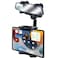 kelofam Phone Mount for CarCar Rear View Mirror Phone Holder Multifunctional 360Rotatable and Retractable Tablet Holder for CarSuitable for iPhoneiPadSamsung Z Fold 7 6 5 All Foldable Phones