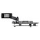 Bulletpoint Multiple Device Metal Dash Mount Cell Phone Holder Compatible with 2019 RAM Truck 1500 2500 3500 TRX RHO RubiGrid v2 SpringLoaded