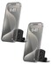 Scosche MAGKIT MagicMount Magnetic Car Phone Mount for Dashboard 360 Adjustable Magnet Head Universal Cell Phone Holder for Car Compatible with iPhone Samsung and All Devices Pack of 2