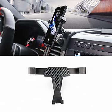 JHO Car Phone Holder Air Vent Mount with One Button Release Clamp Rotatable Phone Mount Compatible for Ford F150 Raptor 20152020 2019 18 17 16 Accessories