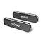 OQTIQ 2 Pack Magnetic Car Mount Phone Magnet for Car Universal Stick On Rectangle Flat Dashboard Car Phone Magnet Mount for Cell Phones and Mini Tablets Rectangle Flat with 4 Metal Plates