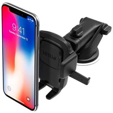 iOttie Easy One Touch Classic Dash Windshield Universal Car Mount Phone Holder Desk Stand for iPhone Samsung LG Moto and other Smartphones