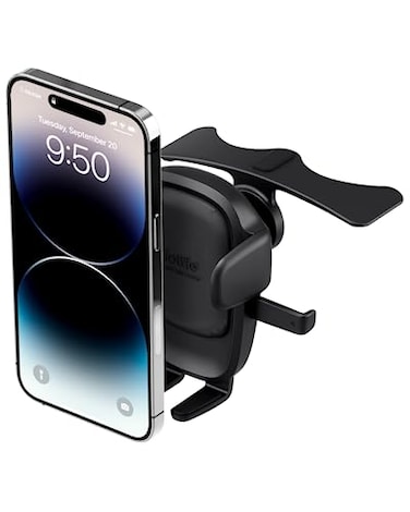 iOttie Easy One Touch Advanced CD Slot Car Phone Mount Universal Cell Phone Holder for iPhone Google Samsung LG Moto and All Other Smartphones