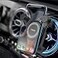 ICAILIN Car Phone Holder Mount for Round Air Vent Universal Circular Vent Cell Phone Mount Compatible with Mercedes Benz ABCESGLC Class Jeep Wrangler Mini Cooper Fits iPhone Samsung