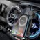 ICAILIN Car Phone Holder Mount for Round Air Vent Universal Circular Vent Cell Phone Mount Compatible with Mercedes Benz ABCESGLC Class Jeep Wrangler Mini Cooper Fits iPhone Samsung