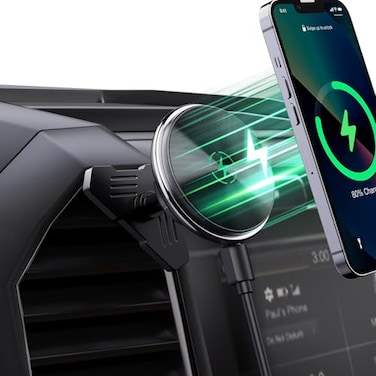 Kaishengyuan Wireless Charger Magnetic Vent Phone Mount Compatible with 20152020 Ford F150 20172021 Super Duty 20182021 Expedition Metal Phone Holder Cradles Bracket Stand for All Smartphone