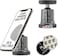 Mob Armor MobNetic Maxx USA Assembled Magnetic Phone Holder for Car Magnetic Car Phone Mount 90Degree Tilt 360Degree Rotation Aluminum Metal Compatible with iPhone Android Black Chrome