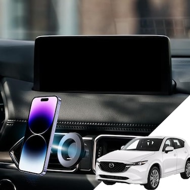 oricarmes Mazda Cx5 Phone Mount Magnetic CX5 Phone Holder for 2026 Mazda Cx5 Accessories Cx5 Phone Holder 2017present Compatible for All Cell Phones