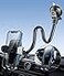 APPS2Car 13 Gooseneck Phone Mount for Car Windshield Dashboard Vent Cell Phone Holder for Car Truck with Strong Suction Cup AntiShake Stabilizer OneHand Operation Fits Most Smartphones