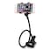 AMS Cell Phone Holder Clip Holder Lazy Bracket Flexible Long Arms for All Mobile Fit On Desktop Bed Mobile Stand for Bedroom Office Kitchen