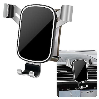 LUNQIN Car Phone Holder for Ford Explorer 2016 2017 2018 2019 SUV Auto Interior Accessories Best Cell Phones Mount Cellphone Mobile Cradle Charging Navigation Bracket Air Vent Stand Accessory