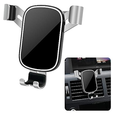 musttrue LUNQIN Car Phone Holder for Land Rover Discovery Sport 2015 2016 2017 2018 2019 SUV Auto Interior Accessories Best Cell Phones Mount Cellphone Mobile Cradle Charging Navigation Bracket Vent A