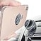 CAW.CAR Accessories Universal Car Phone Mount Magnetic AllMetal iPhone Car Mount for Any Smartphone or GPS Truly OneHanded Cell Phone Holder for Car Dashboard
